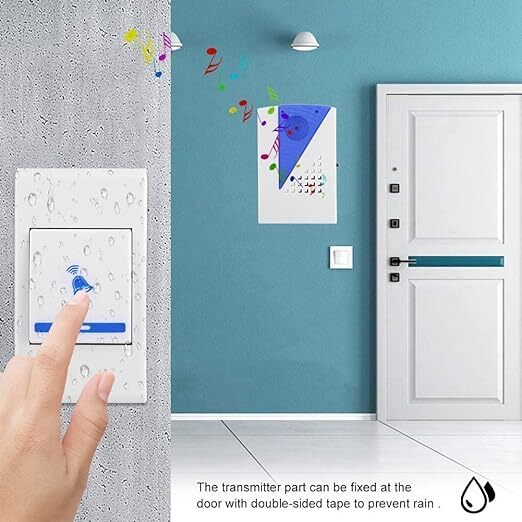 Wireless Remote Control Door Bell