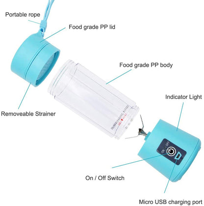 Portable Rechargeable Juicer/Blender