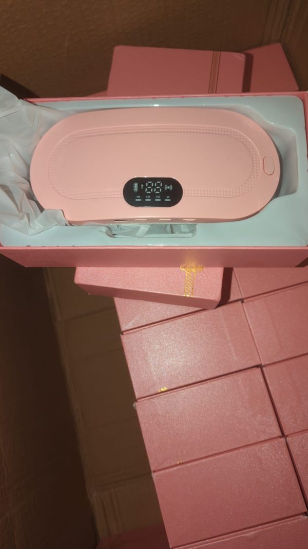 Period Cramp Relief Electric Heating Belt Massager