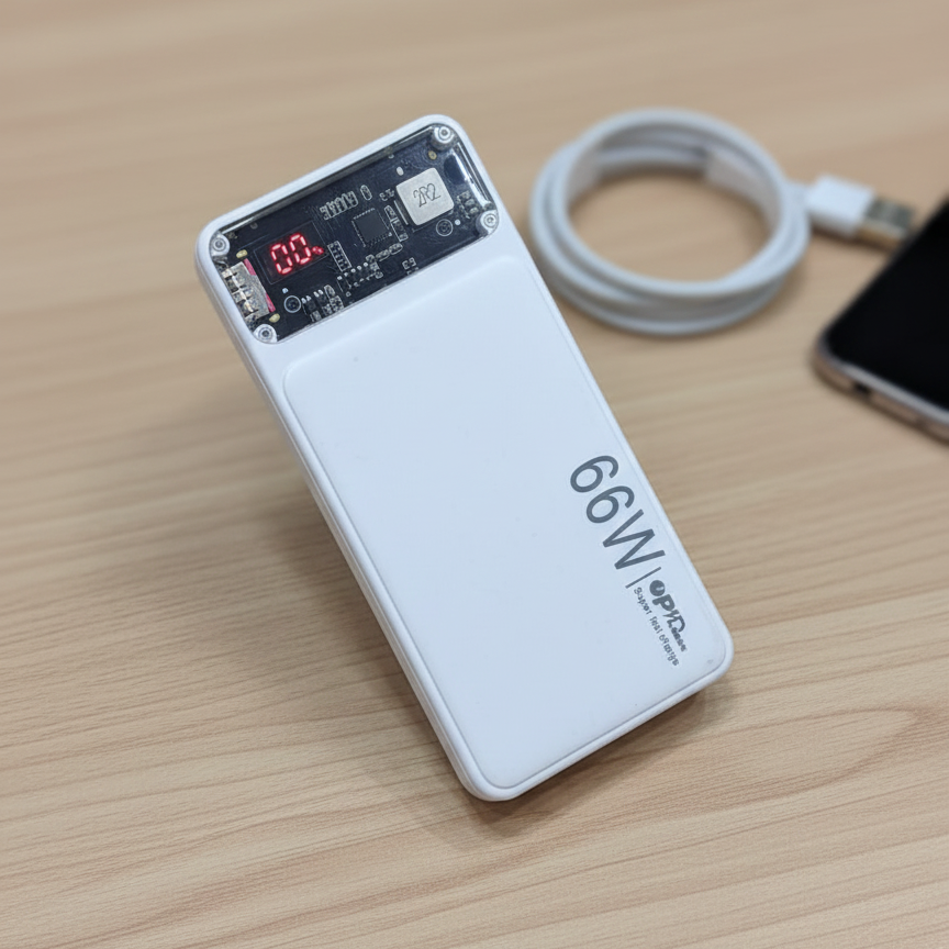 66W Digital Display Power Bank – 20,000mAh