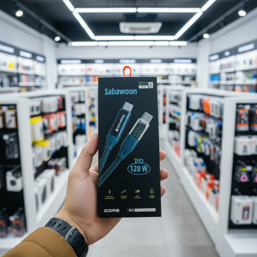 Sabawoon S116 Type‑C to Type‑C Cable