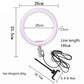 Professional 10-inch LED Ring light