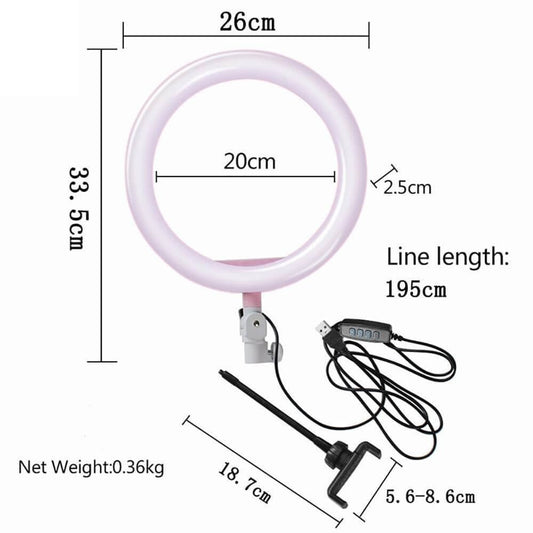 Professional 10-inch LED Ring light