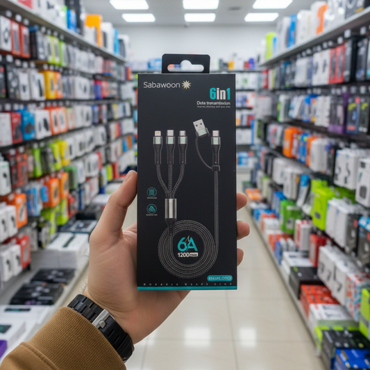 Sabawoon S115 6‑in‑1 Cable