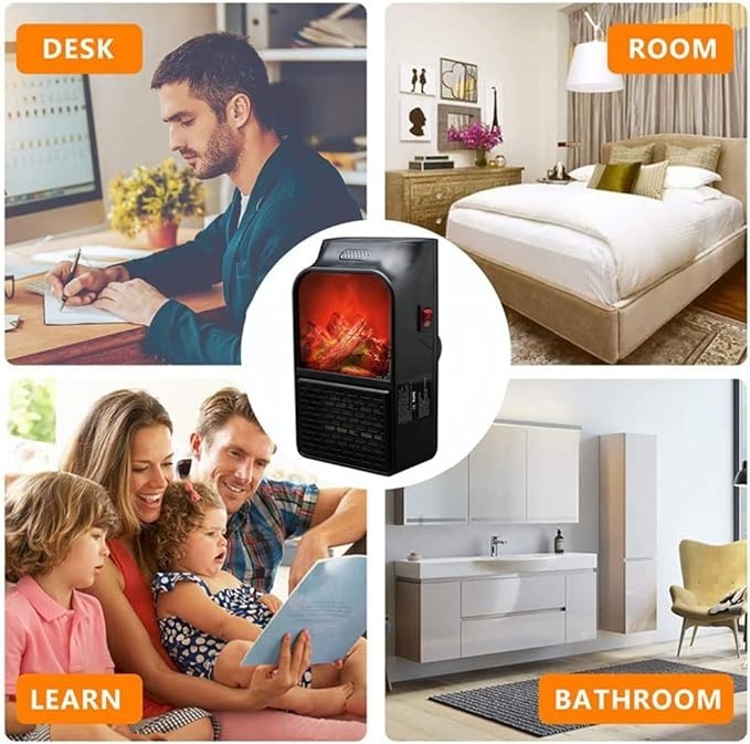 Flame Heater 1000W