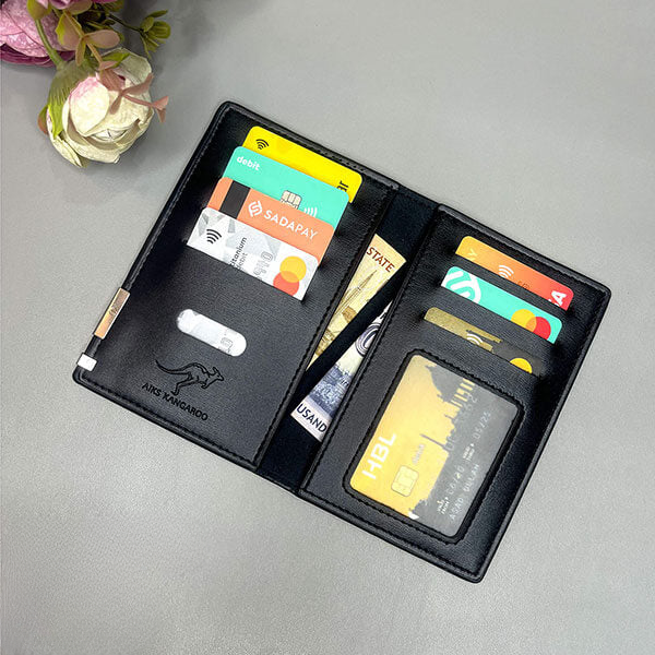 Stylish Slim Pu Leather Wallet For Men