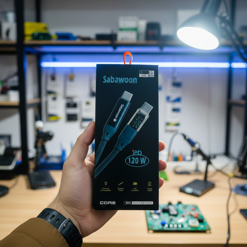 Sabawoon S116 Type‑C to Type‑C Cable