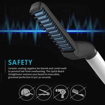 Multifunctional Hair Comb Brush Beard