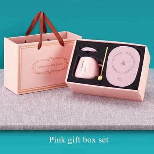 Portable Coffee Cup Warmer Heater Set