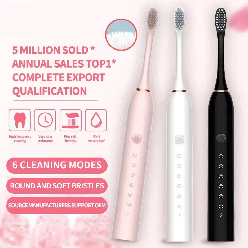 6 Modes Electric Toothbrushes